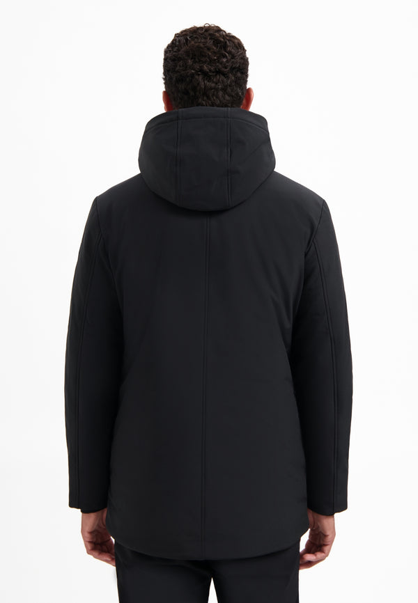 Softshell parka | Black
