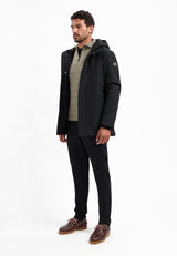 Softshell parka | Black