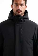 Softshell parka | Black