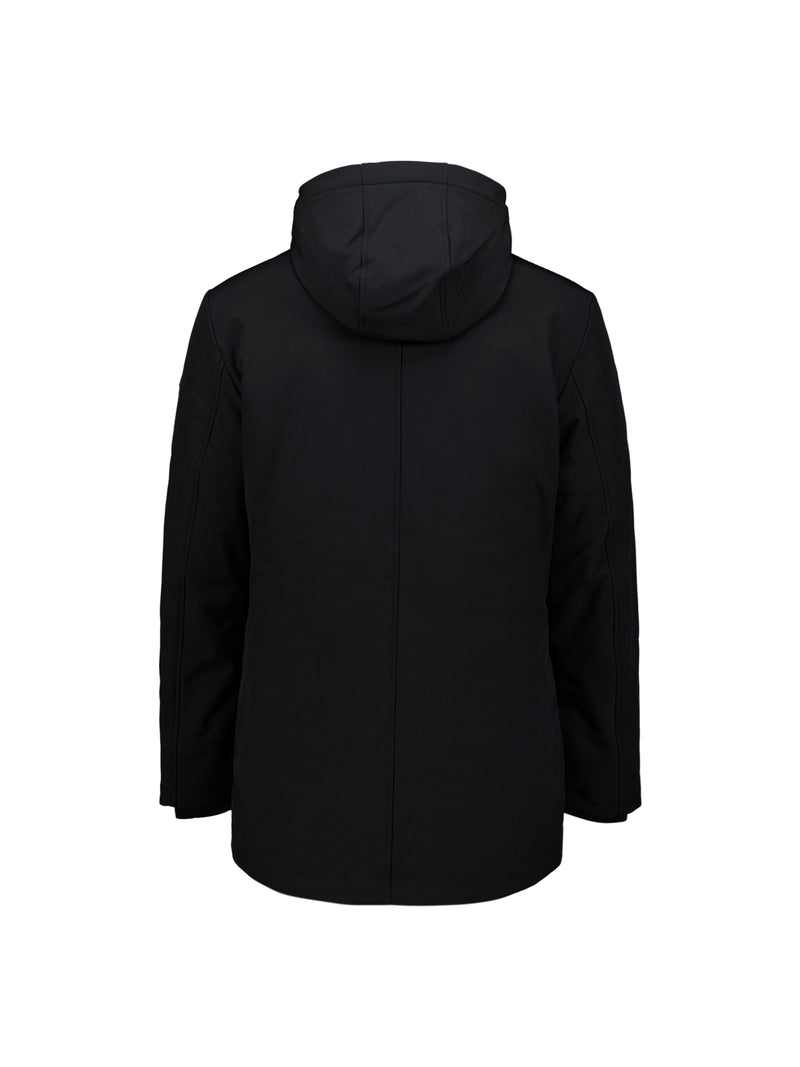 Softshell parka | Black