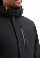 Softshell parka | Black