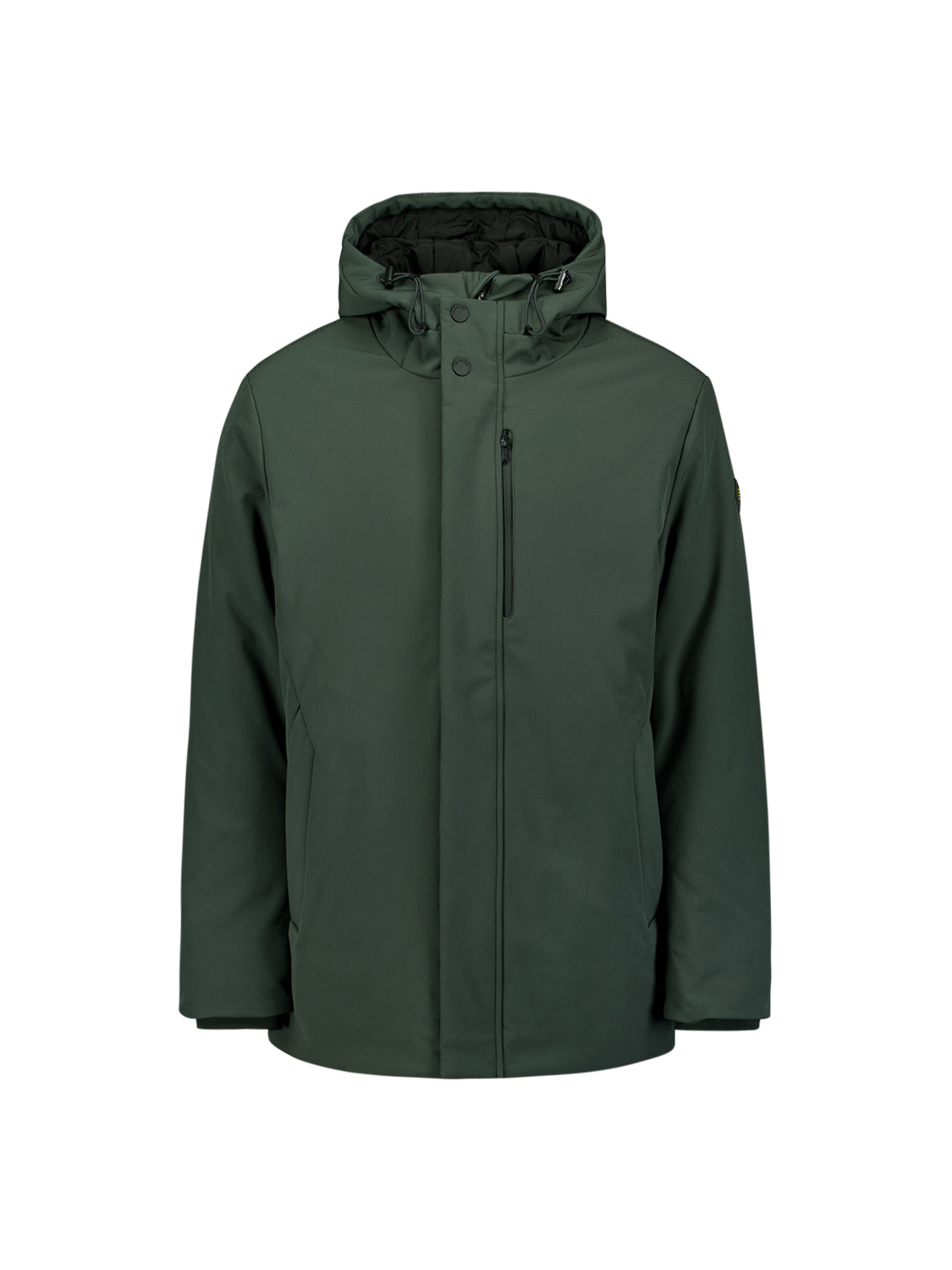 Softshell parka | Dark Steel