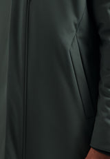 Softshell parka | Dark Steel