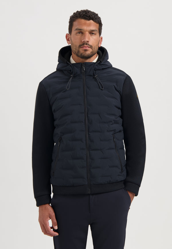 Knitted sleeve jacket | Night