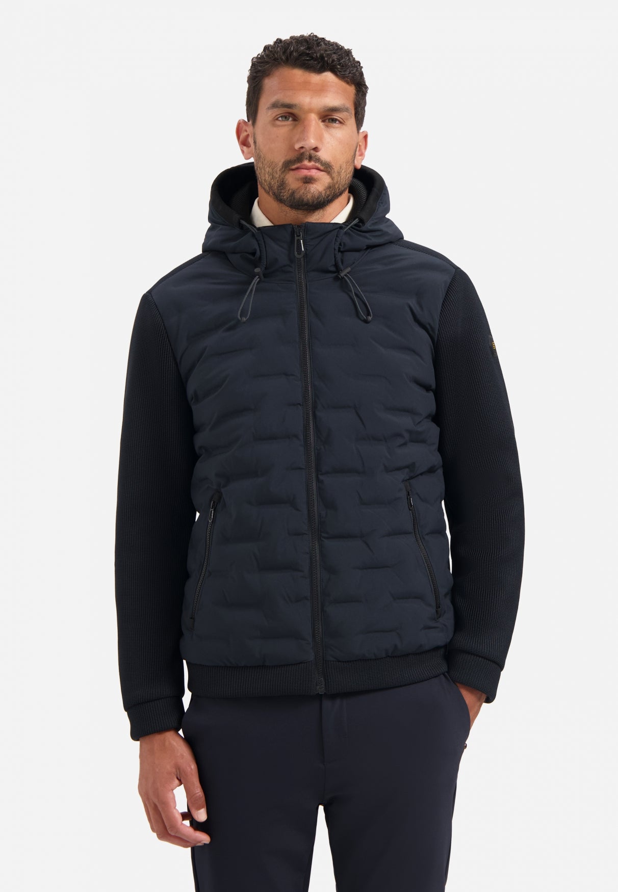 Knitted sleeve jacket | Night