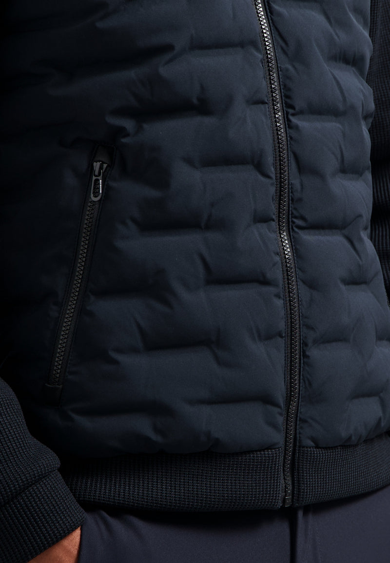 Knitted sleeve jacket | Night