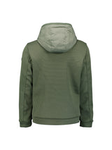 Knitted sleeve jacket | Steel