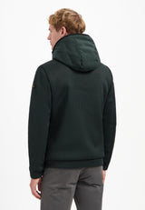 Knitted sleeve jacket | Dark Steel