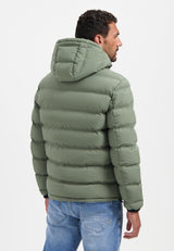 Hooded jacket | Steel