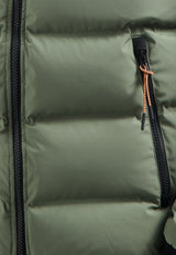 Hooded jacket | Steel
