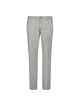 Melange jersey trousers | Grey Melange