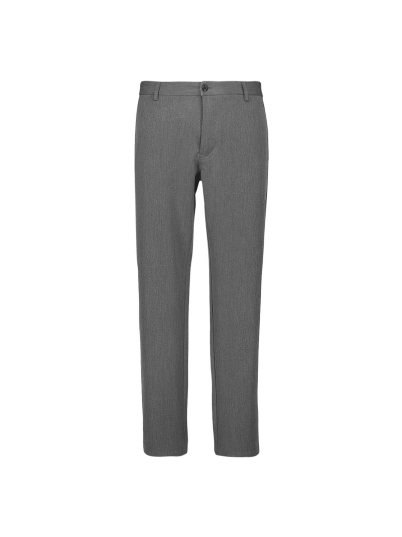 Melange chino stretch trousers | Grey Melange