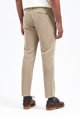 Ribbed corduroy trousers | Sand