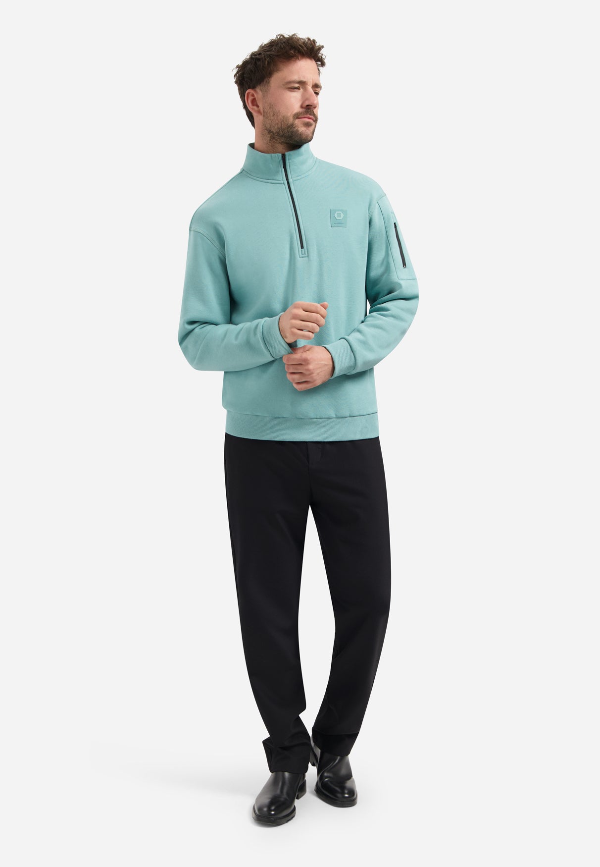 Half zip sweater | Seablue