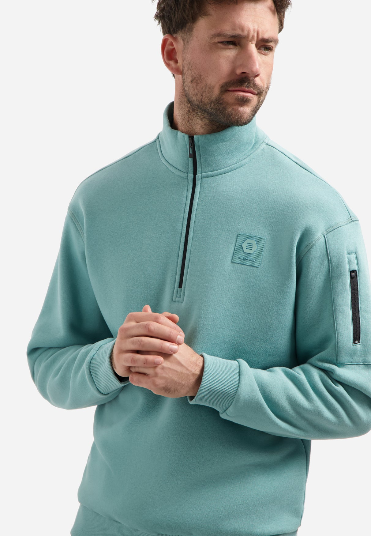 Half zip sweater | Seablue