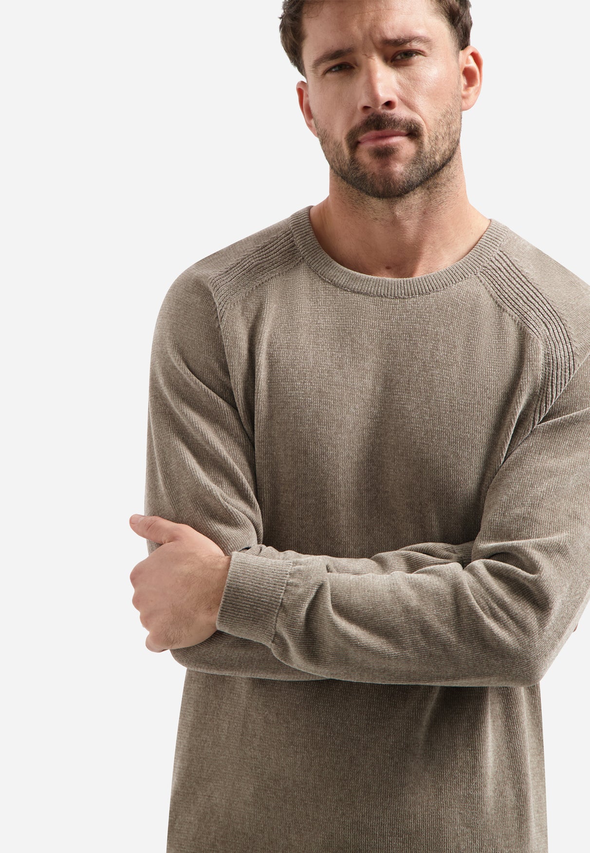 Chenille jumper | Clay