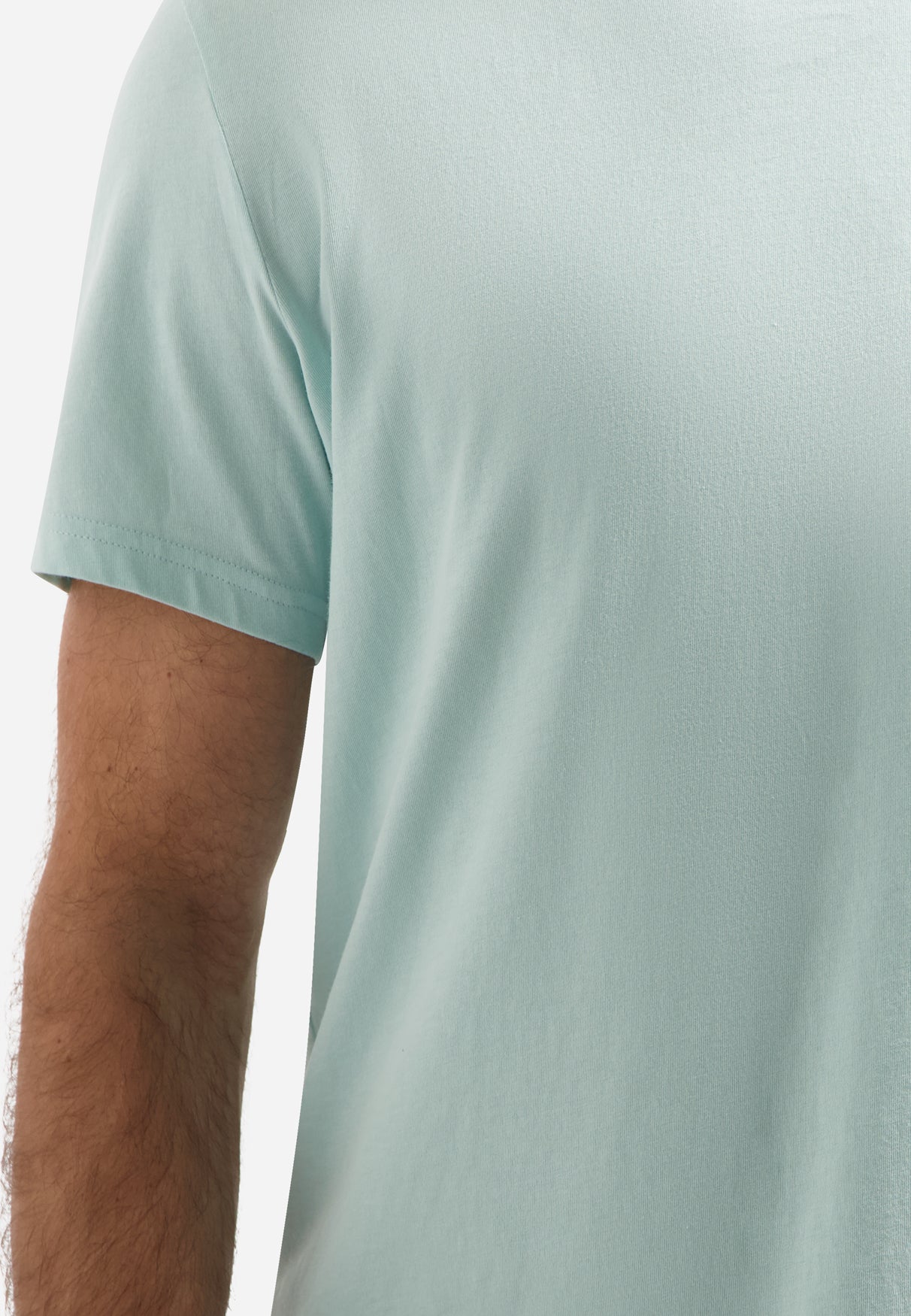 Crew Neck T-Shirt | Arctic Blue