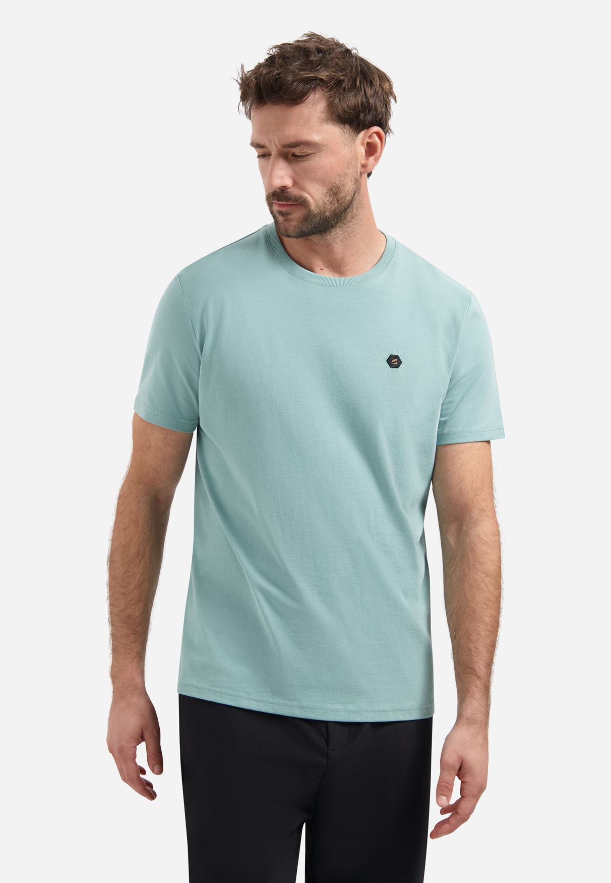 T-shirt with soft finish | Seablue