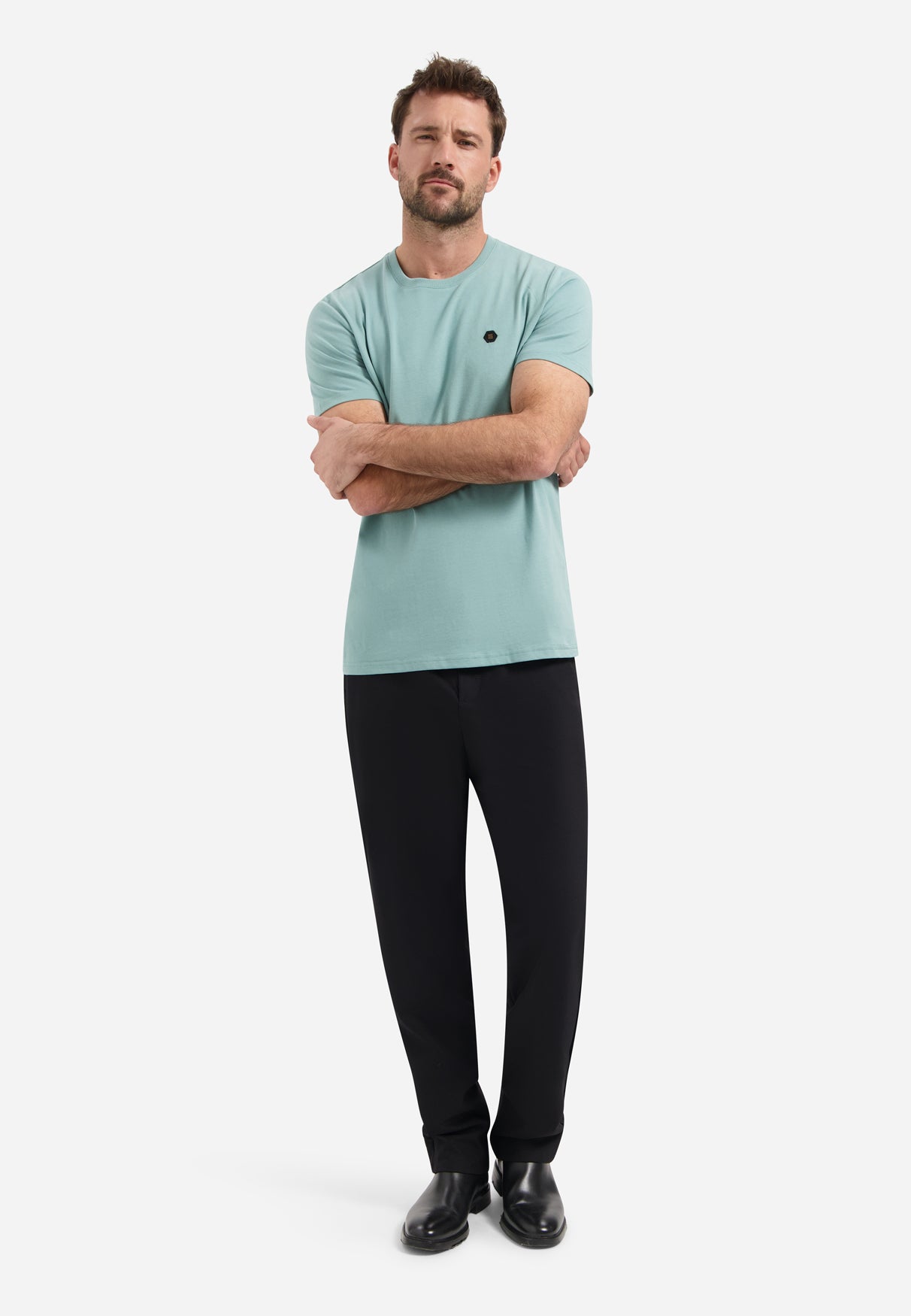 T-shirt with soft finish | Seablue