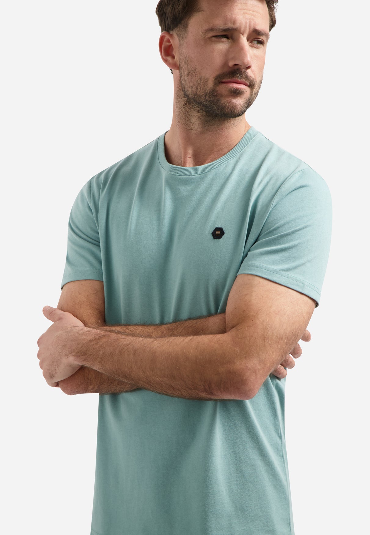 T-shirt with soft finish | Seablue