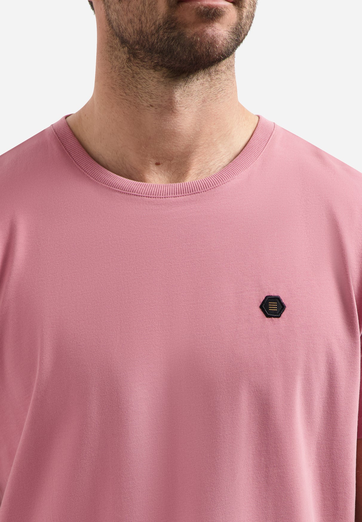 T-shirt with soft finish | Old Pink
