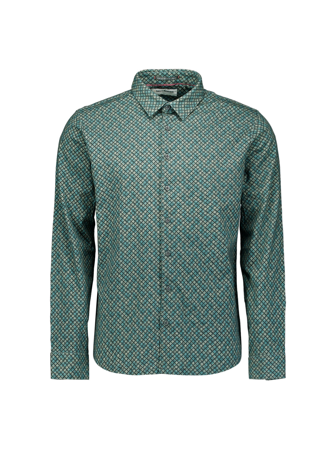 Jersey printed shirt | Dark Steel