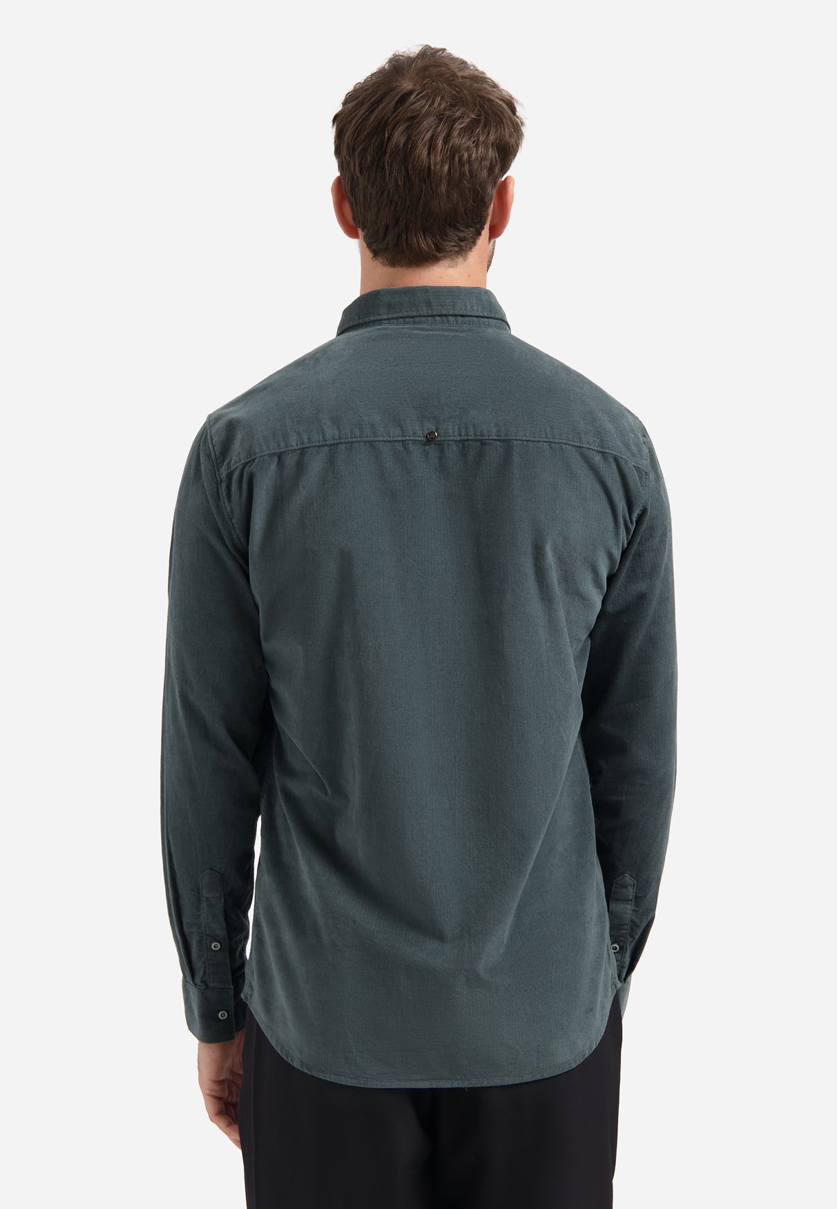 Corduroy shirt | Dark Steel