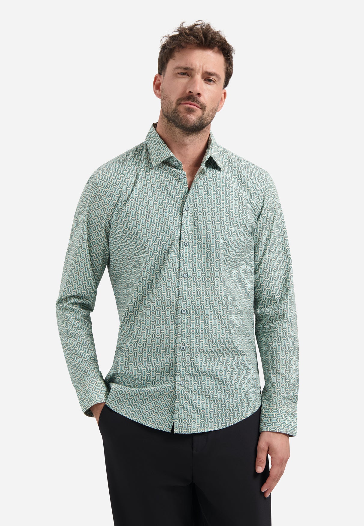 Printed shirt | Seablue
