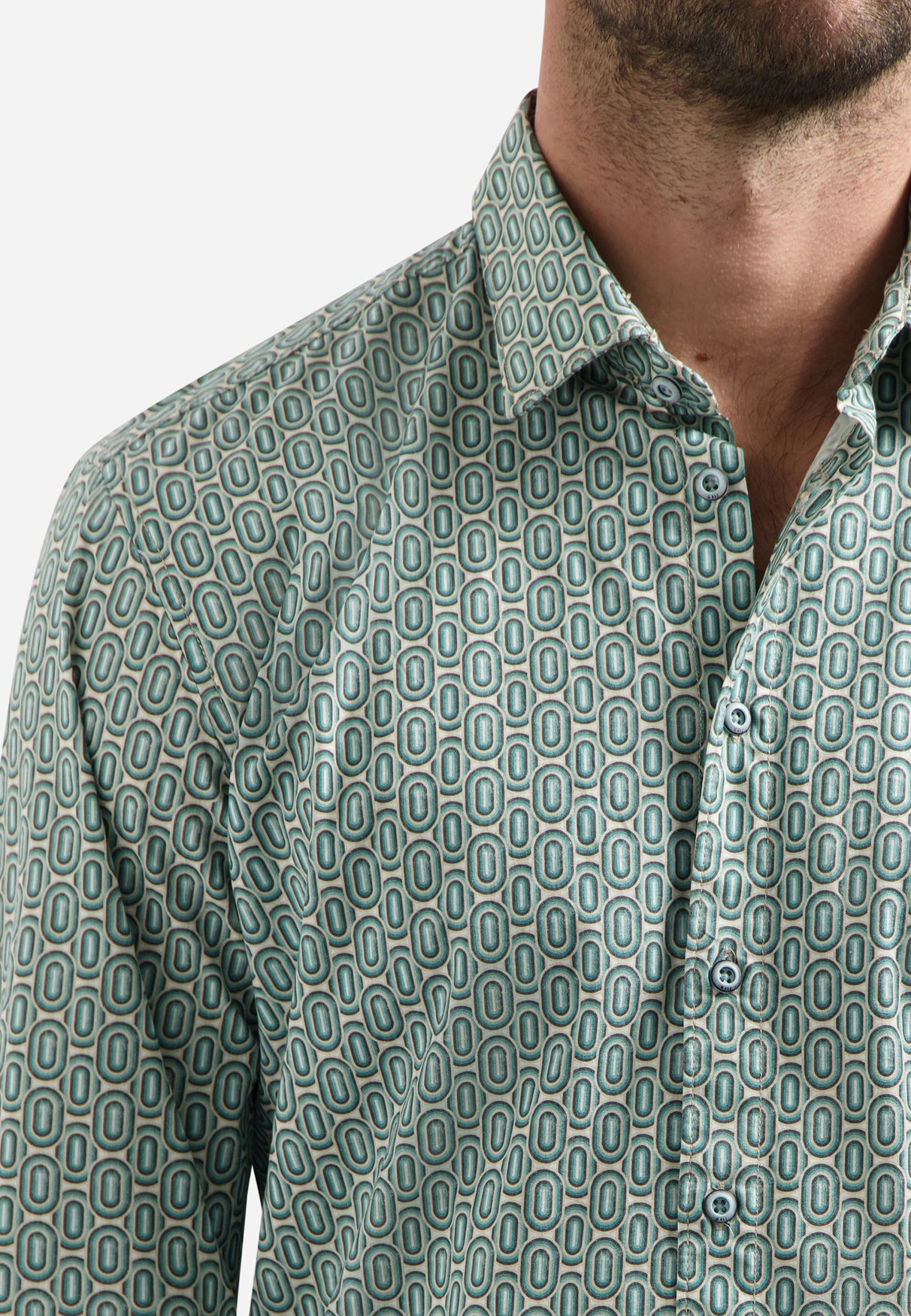 Printed shirt | Seablue