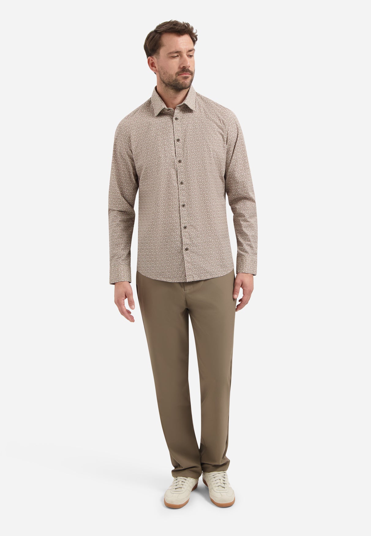 Printed shirt | Red Wine