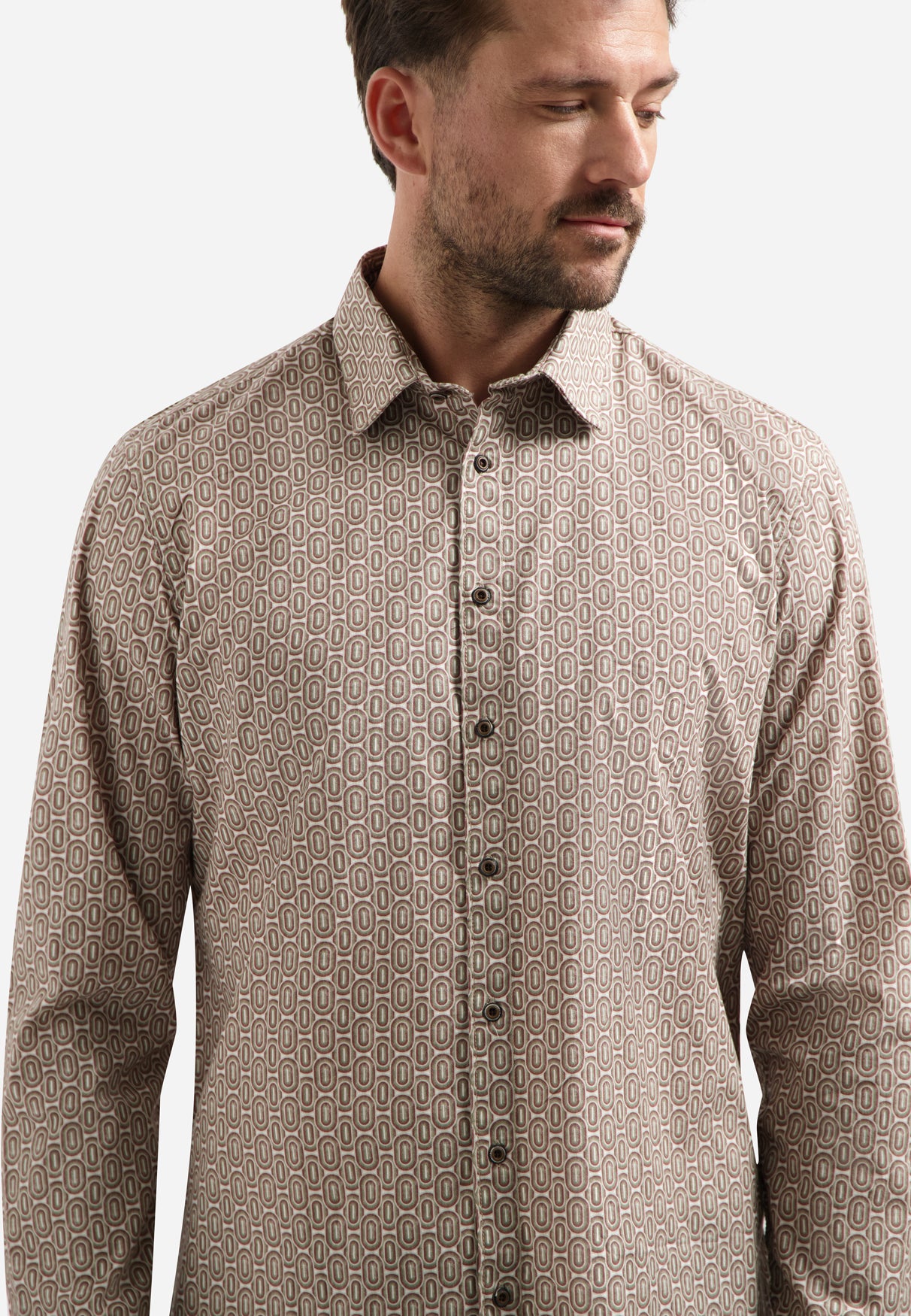 Printed shirt | Red Wine