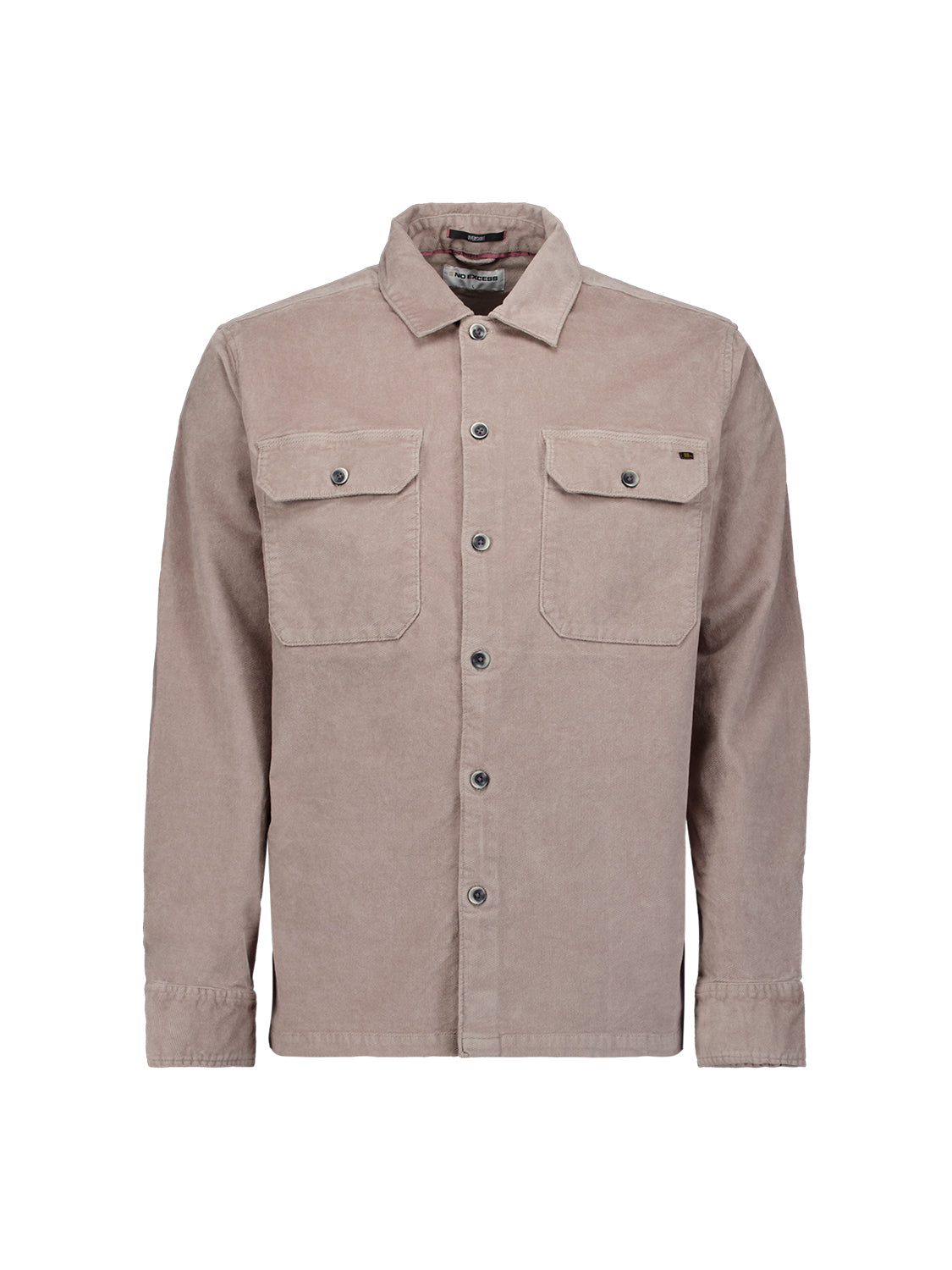 Twill Overshirt | Clay