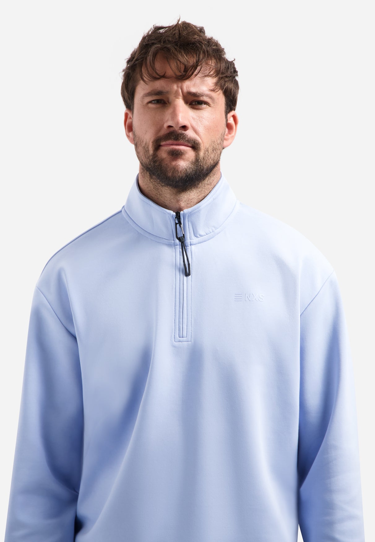 Half-zip sweater | Blue
