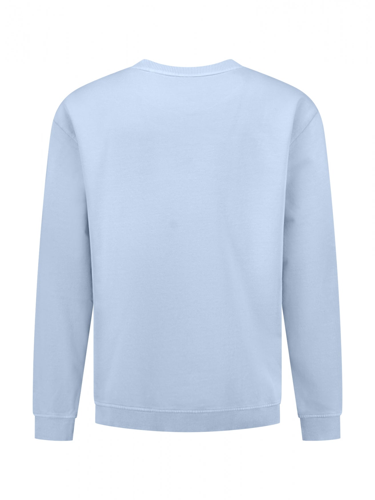 Garment-dyed sweater | Blue