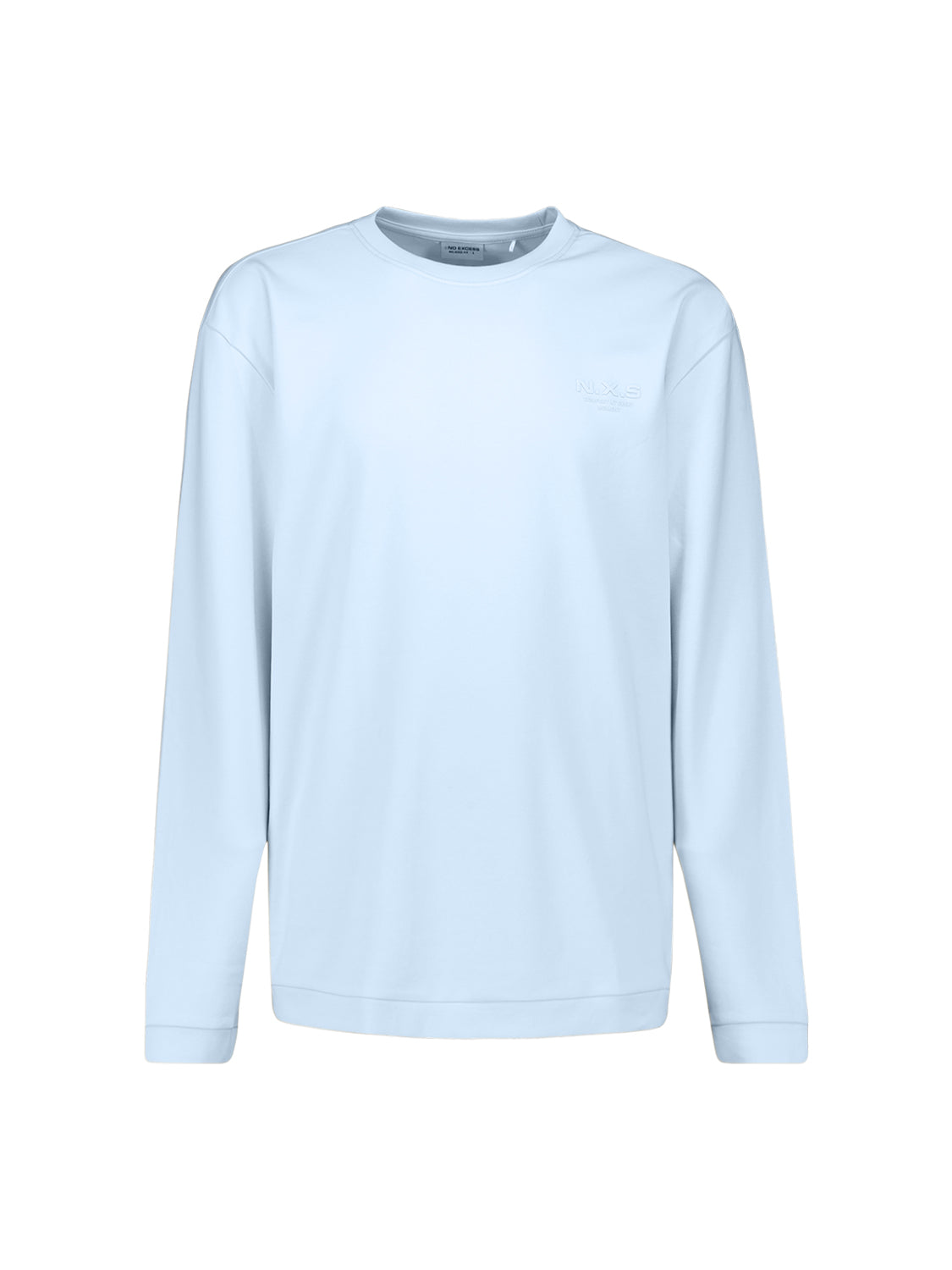 Interlock long-sleeved T-shirt | Blue