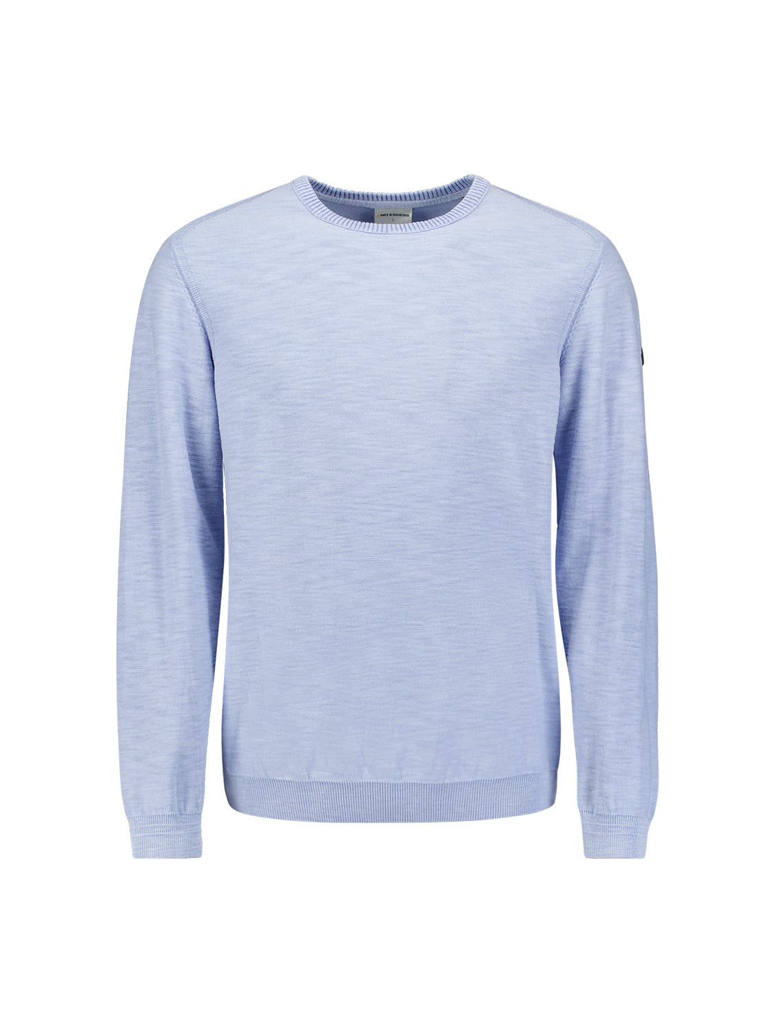 Fine-knit sweater | Blue