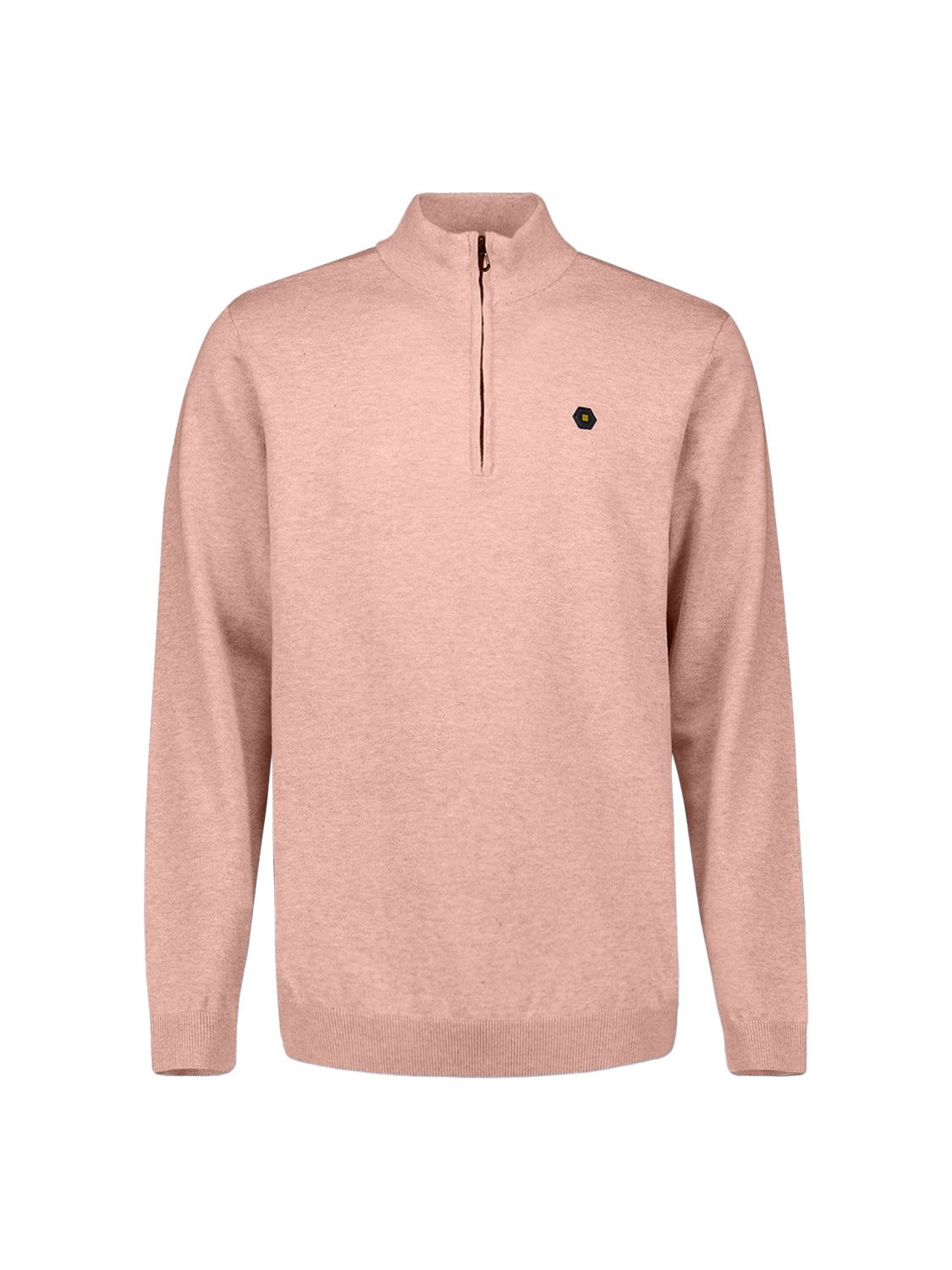 Half-zip sweater | Light Mauve