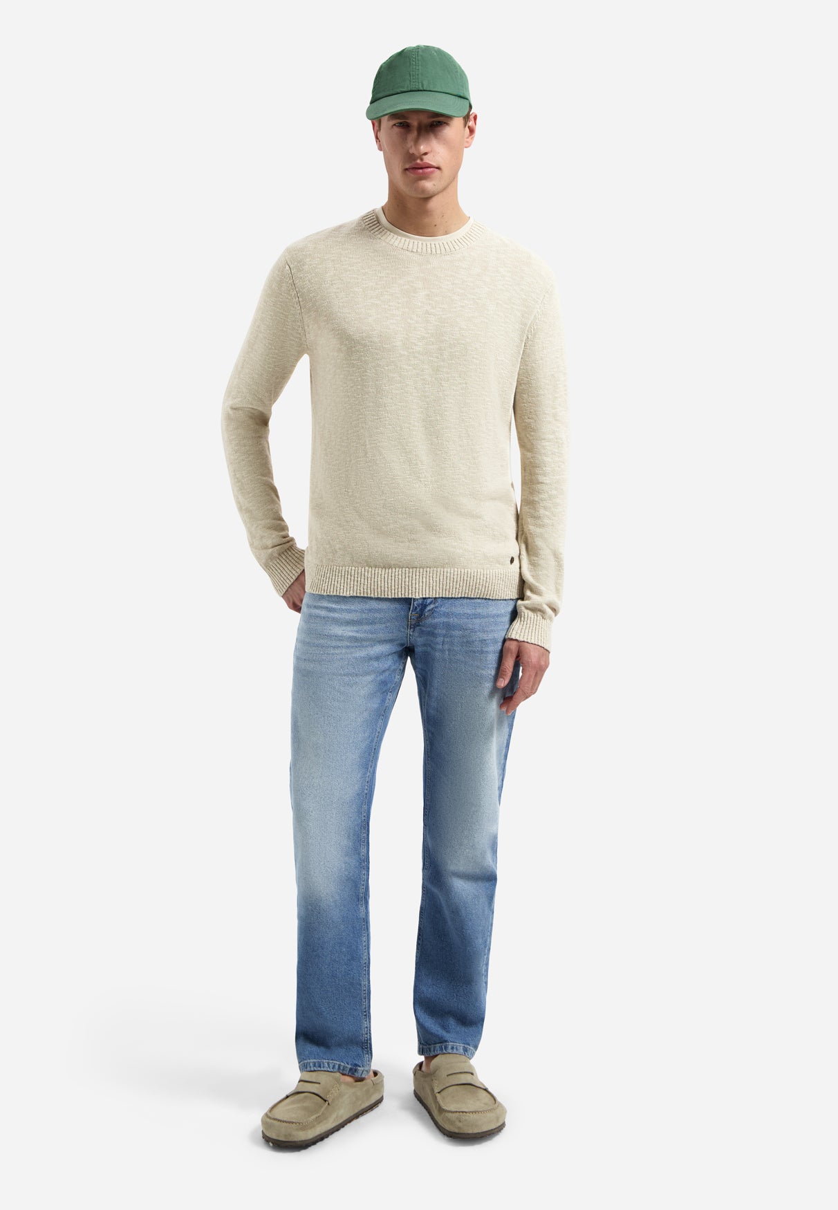 Slub sweater | Desert