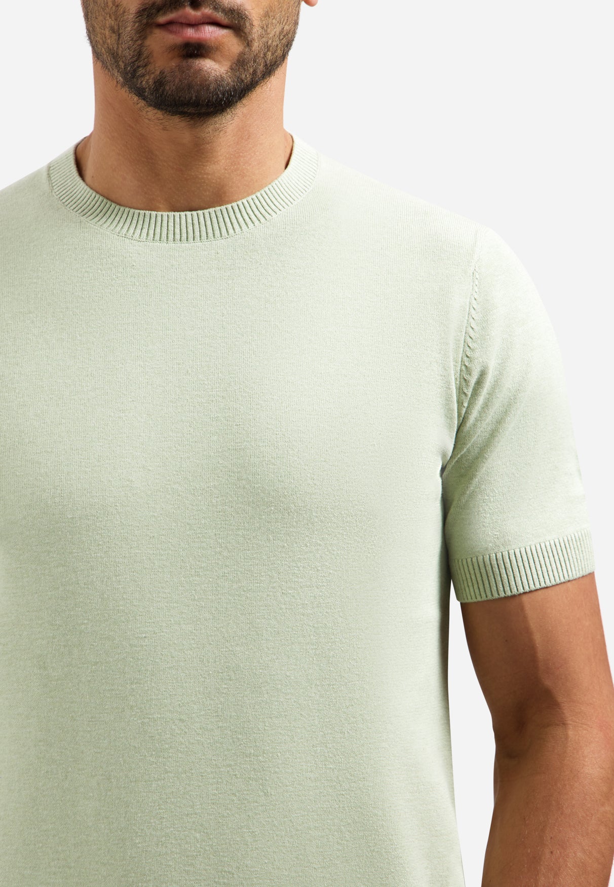 Knitted T-shirt | Green