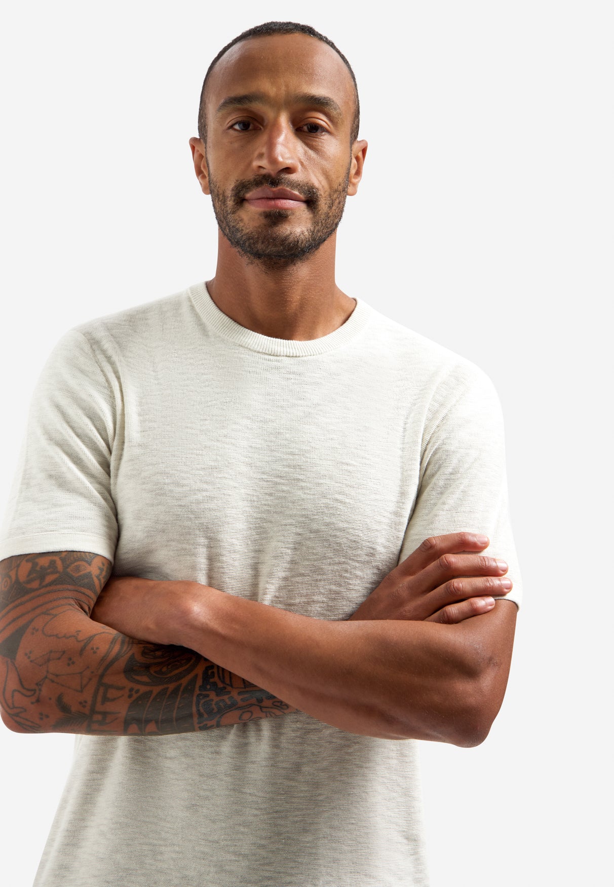 Knitted slub T-shirt | Kit