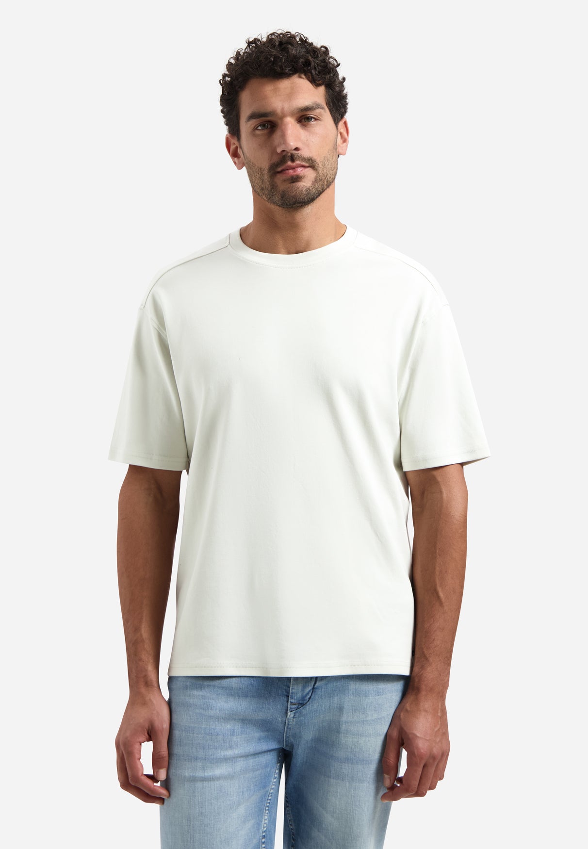 Interlock T-shirt with round neck. | Kit