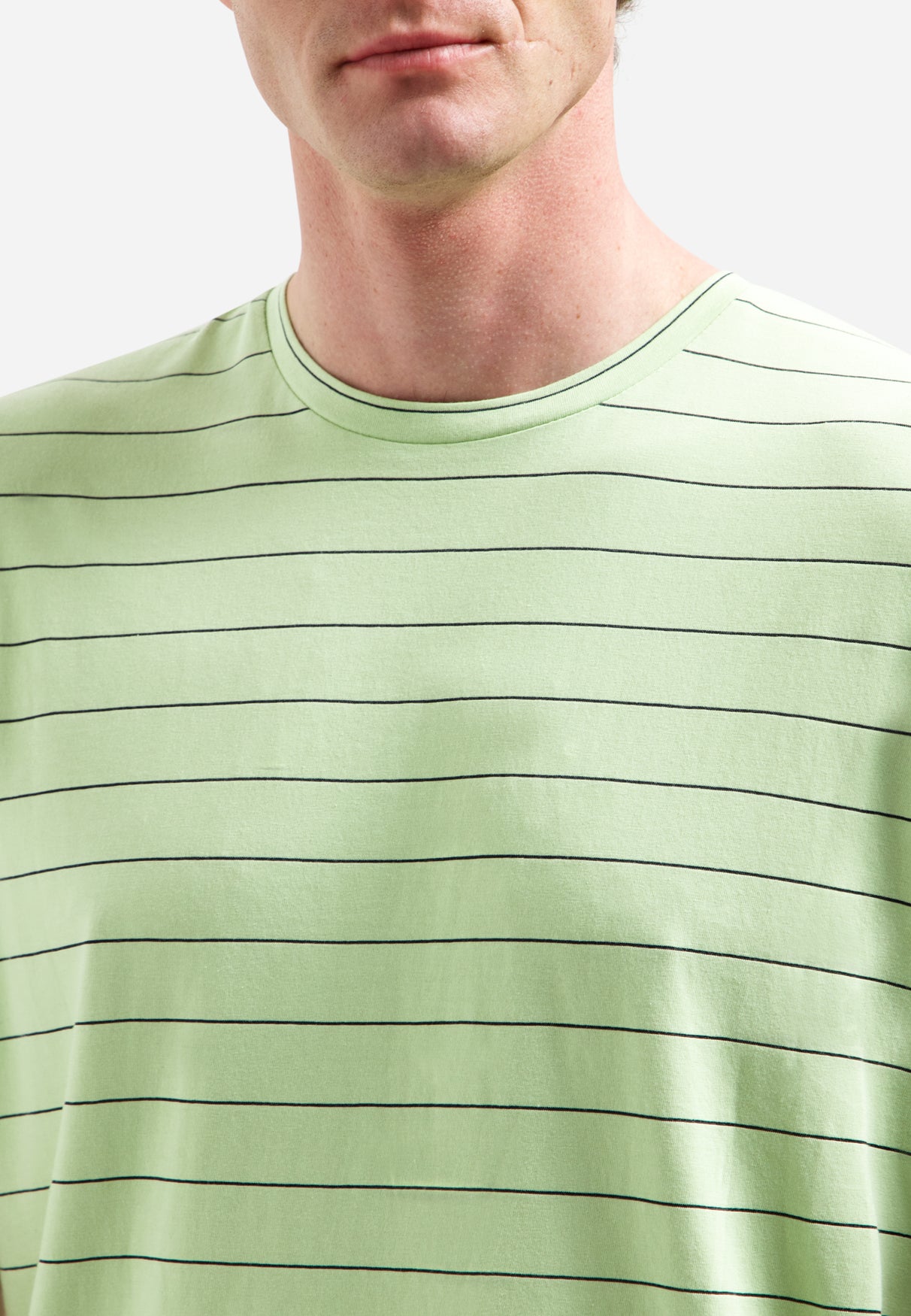 Striped T-shirt | Green