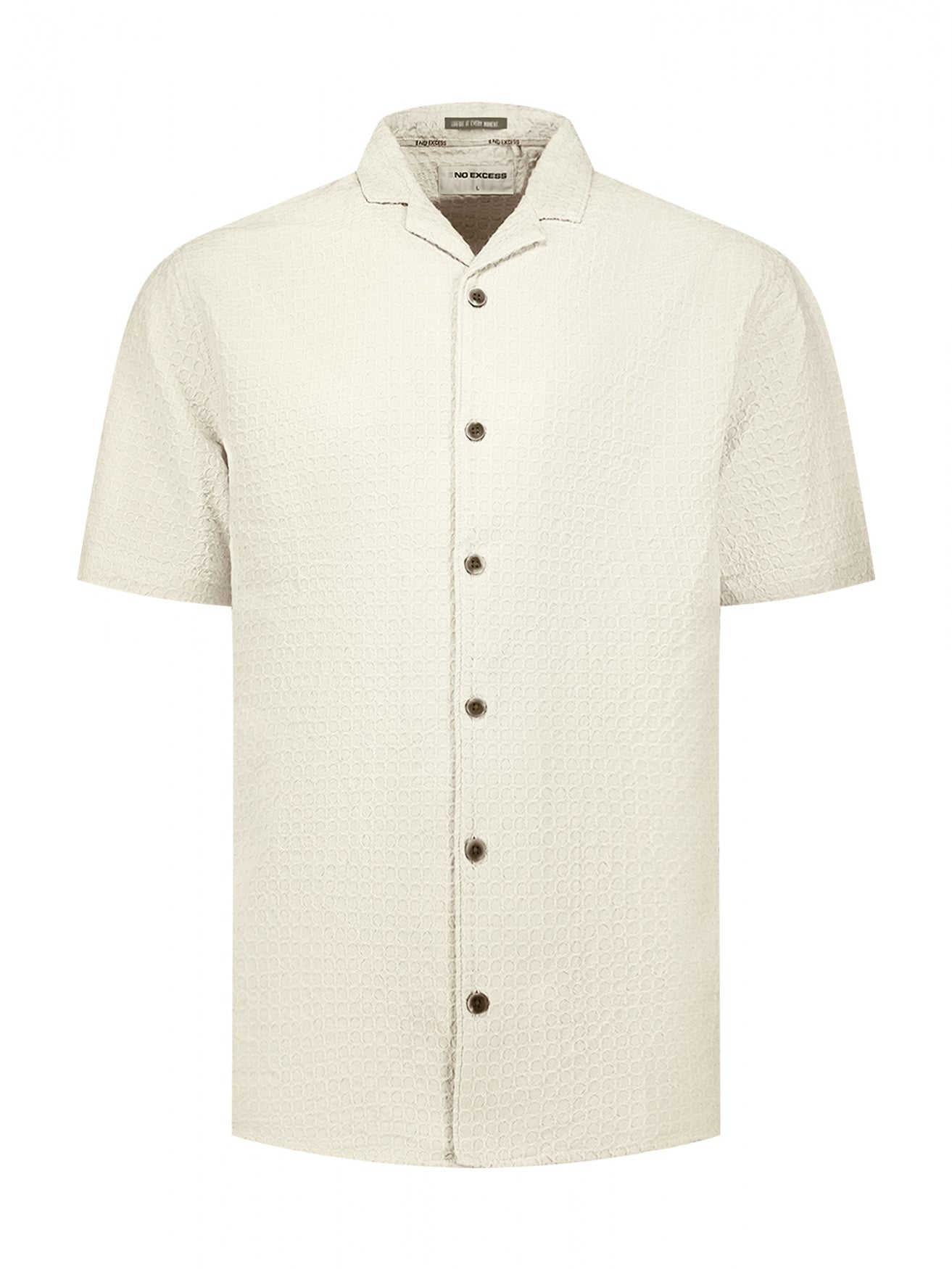 Cotton short-sleeved shirt | Desert