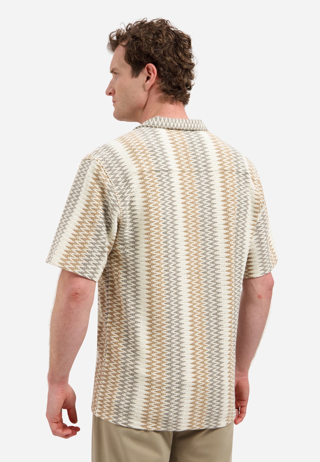 Jacquard shirt with short sleeves | Kit