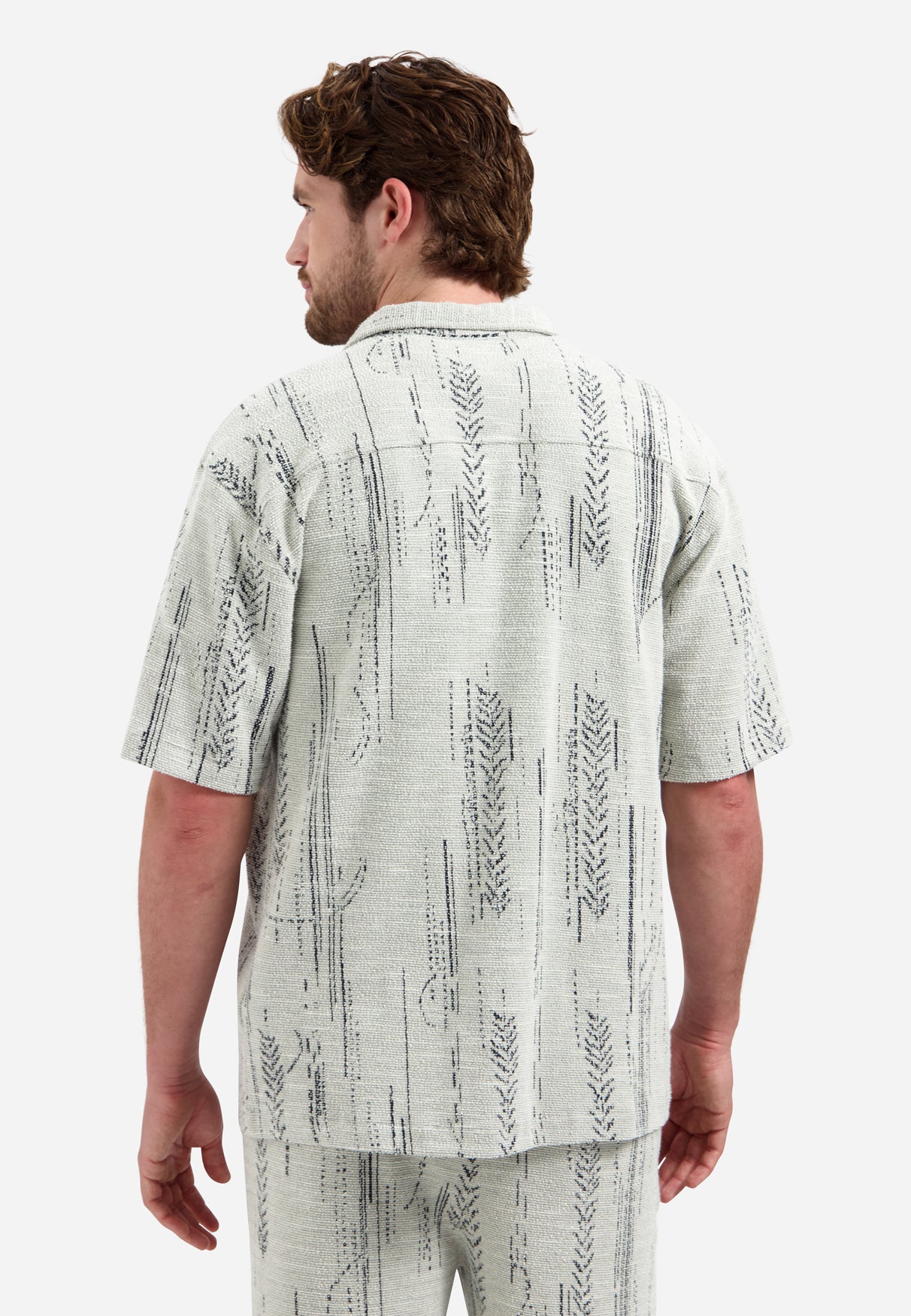 Jacquard short-sleeved shirt | Kit