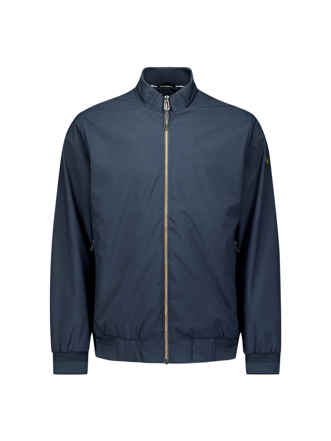 Summer jacket with ribbed collar | Night