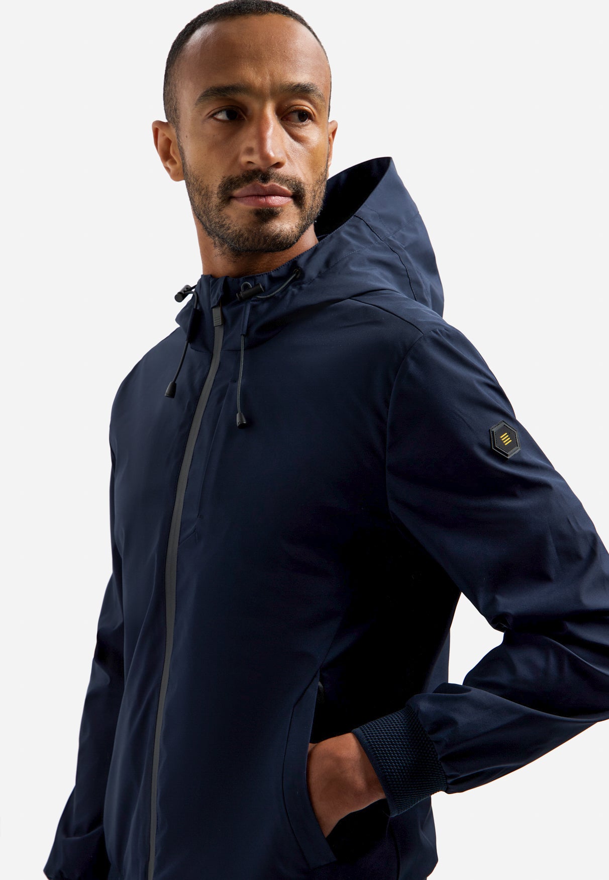 Hooded summer jacket | Night