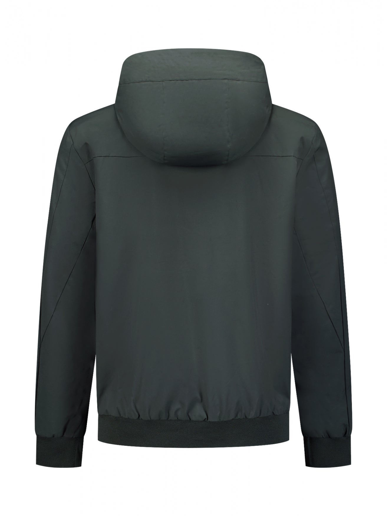 Hooded summer jacket | Dark Steel