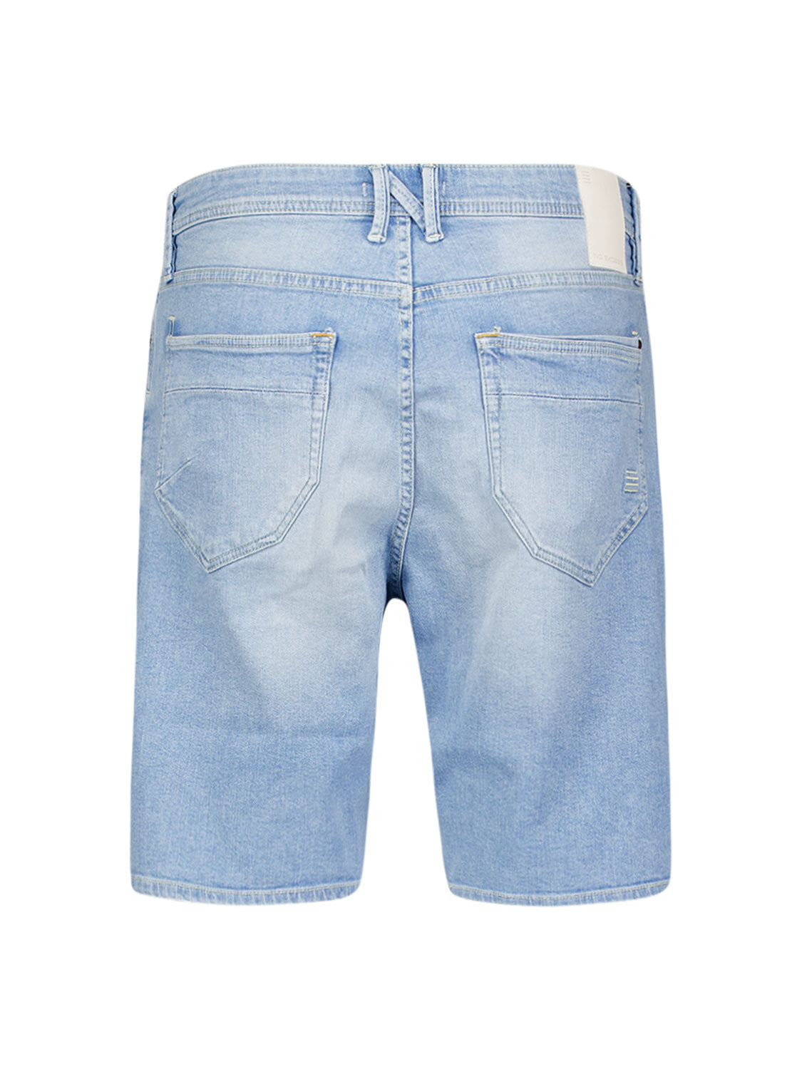 Relaxed denim shorts | Bleach Denim