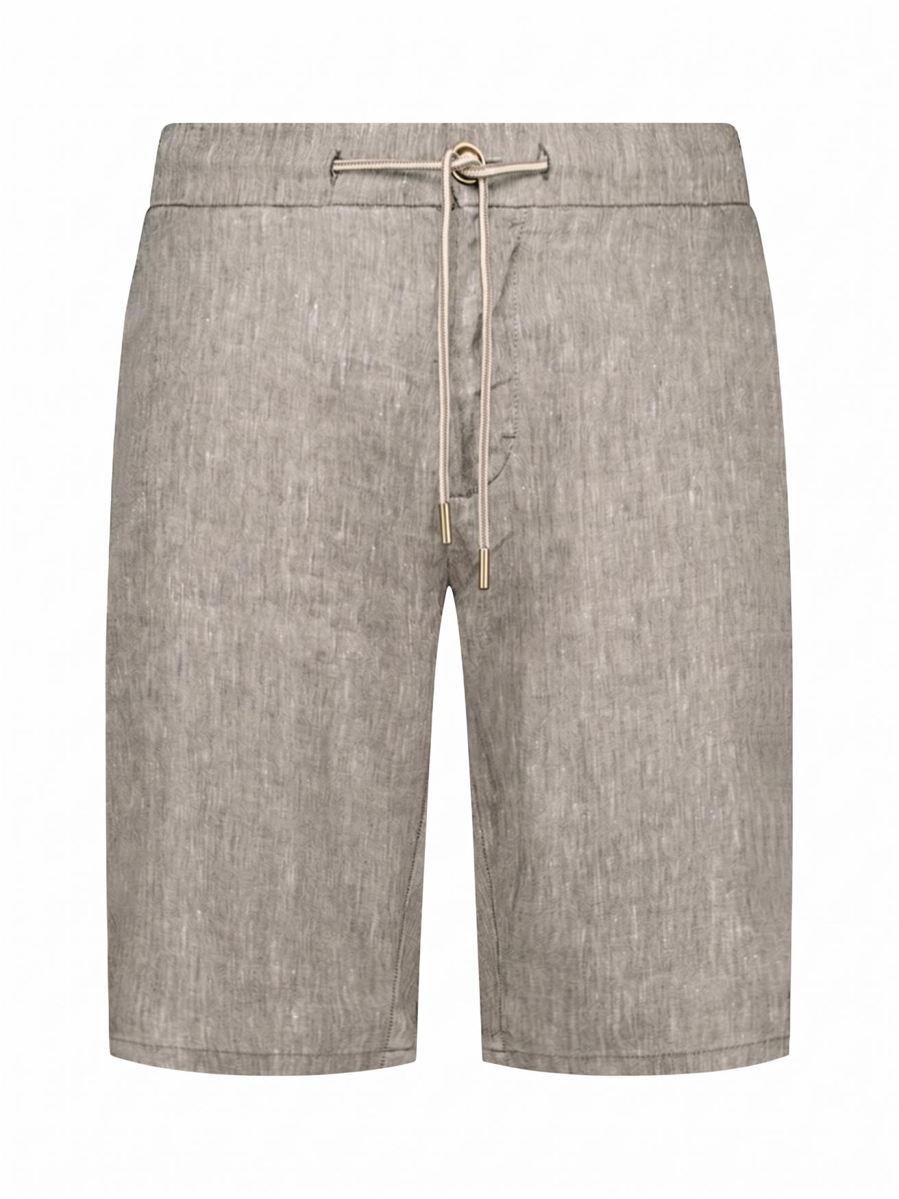 Linen-blend chino shorts | Taupe
